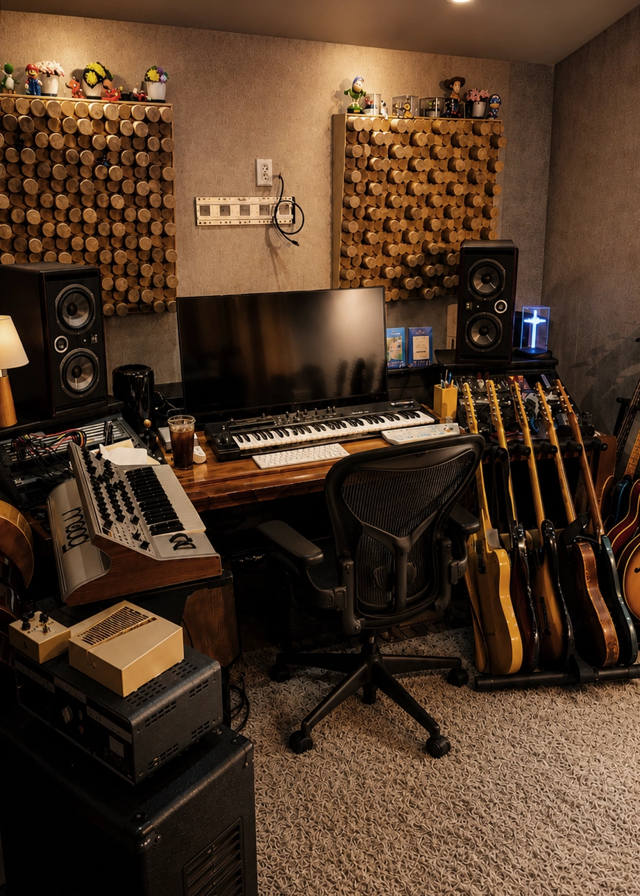 GRAVITY MUSIC STUDIO 작업 공간